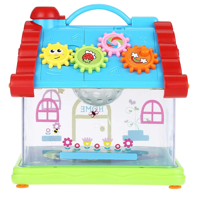Funny Musical House Piano Toy Electric Glow Intelligent Early Educational Toys Learning Machine Kids Brithday Xmas Gifts|learning machines|toys