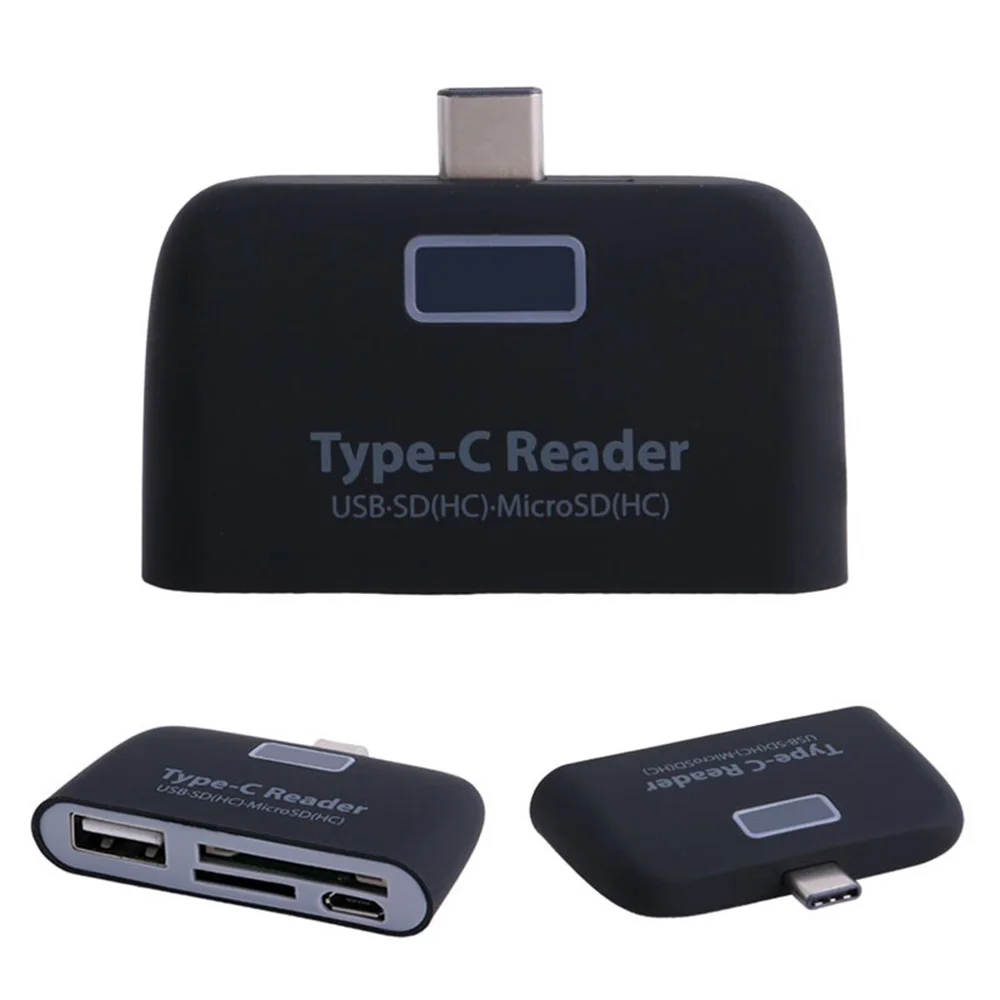 2019 прочный 3 в 1 USB тип c C TF Micro SD OTG кард ридер для ноутбуков и планшетов| |