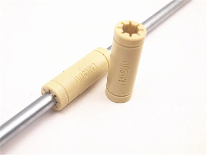 1 шт. Твердые полимерные LM8UU линейные подшипники втулка LM8LUU 8 мм 8*15*45 Prusa для Mendel DIY