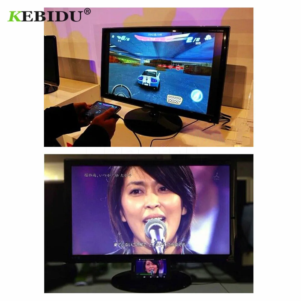 Kebidu 2M Micro USB для микро устройства кабель HD адаптер 1080P Full Samsung Galaxy S2 I9100 S I900 |