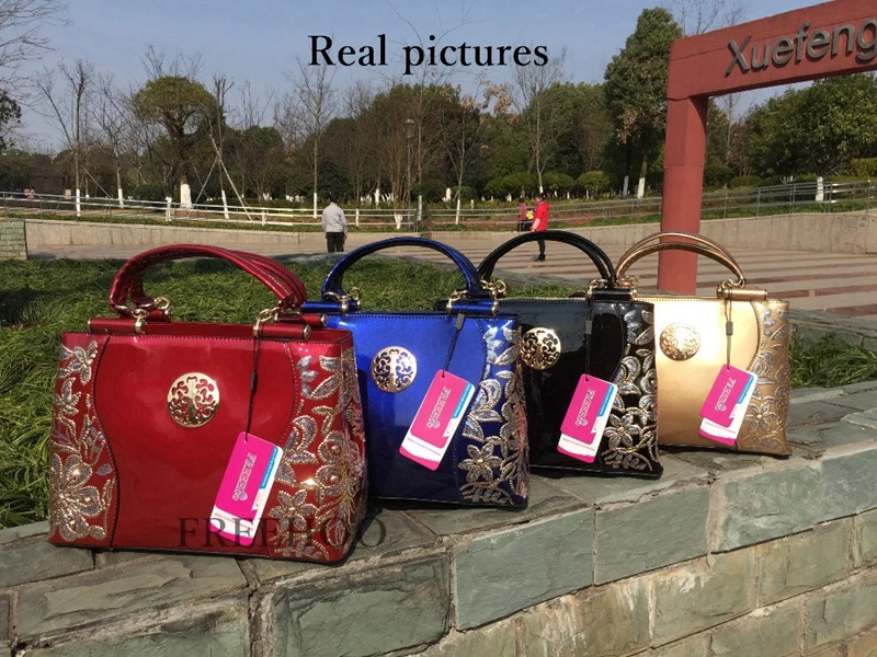 Сумки для Для женщин из лакированной pu искусственной кожи сумки bolsa feminina сумка Роскошные Tote сцепления блестками фирменный дизайн Для женщин сумка