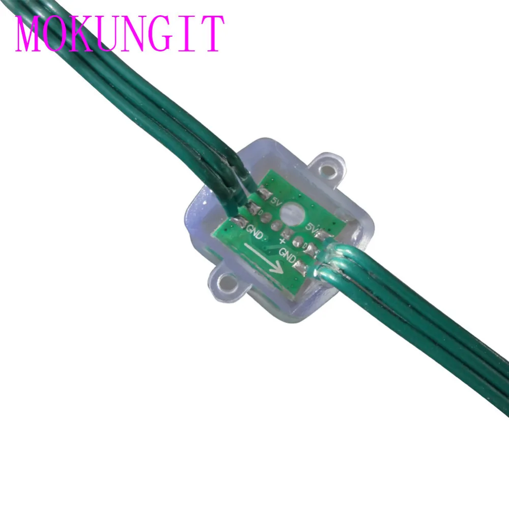 Пиксельный модуль T1515 WS2811 12 мм 400 шт. 1 светодиод узел F8 RGB светодиодсветодиодный