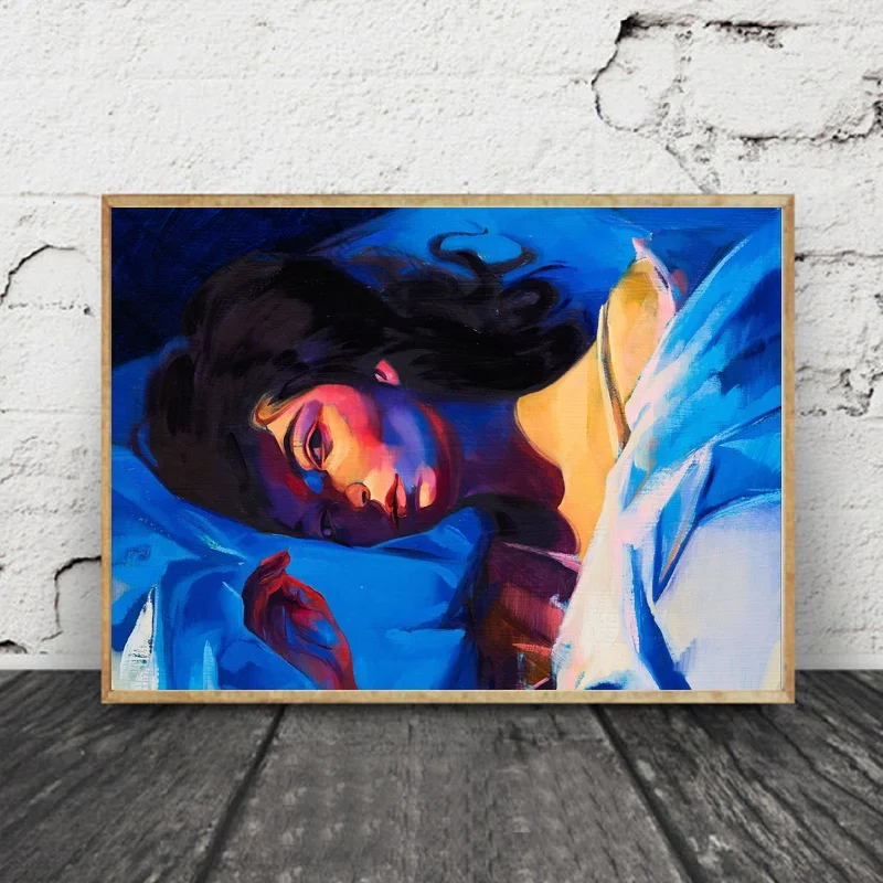 Альбом Lorde Melodrama Звезда Фильма Мэрилин Монро Художественная Картина на холсте