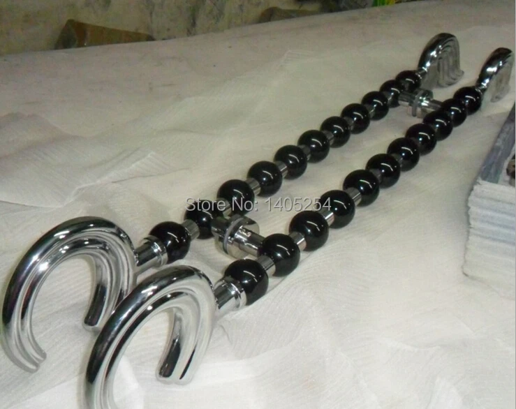 Высококачественная роскошная дизайнерская стеклянная дверная ручка из