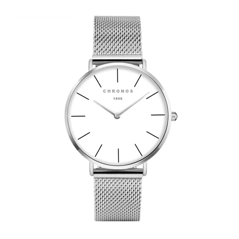 Дропшиппинг Relojes Hombre ультра тонкие молодежные модные красочные часы для женщин