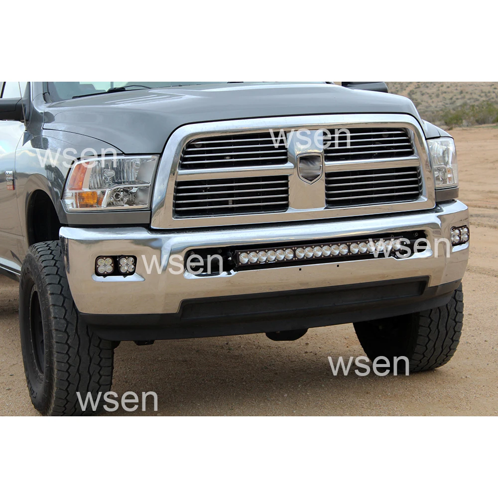 Скрытые кронштейны для крепления решетки бампера 2003 2019 Dodge Ram 2500 3500 Fit 22 дюйма 32 42