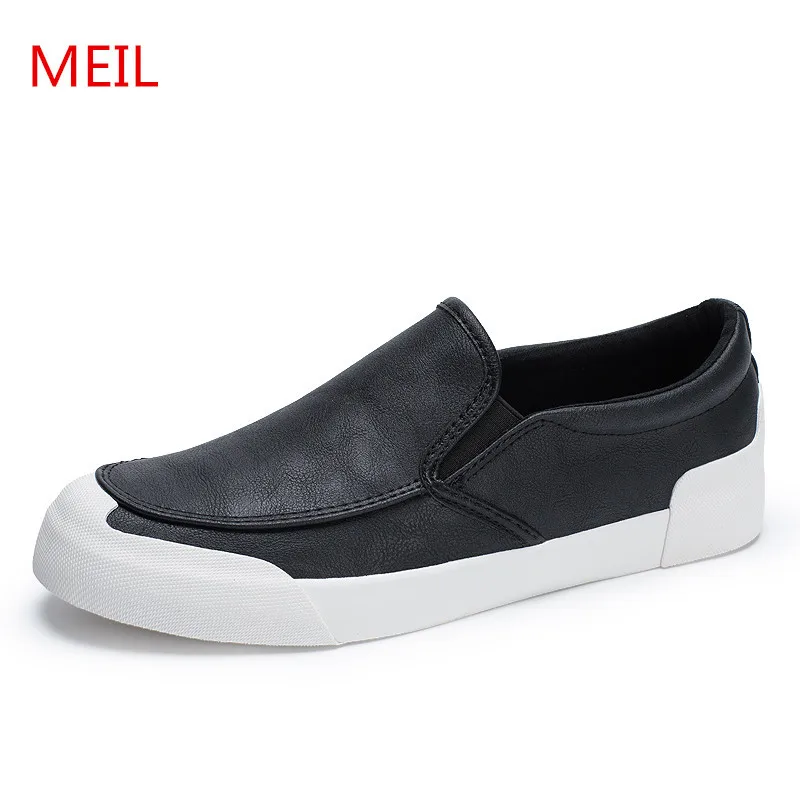 Meil Дизайн Весенние мужские туфли кожа Sapatos мужской Лоферы для вождения автомобиля Для мужчин повседневная обувь HO Для мужчин S Мокасины без каблука Обувь