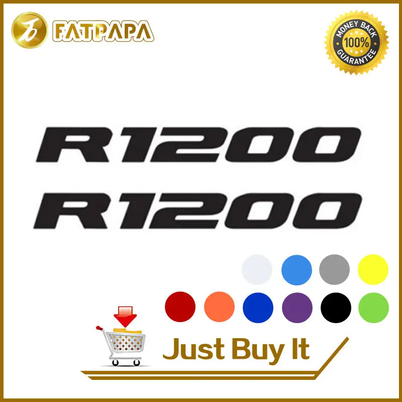 motorcycle bike Fuel tank Wheels Fairing notebook Luggage helmet MOTO Sticker decals For BMW R1200 R 1200 | Автомобили и