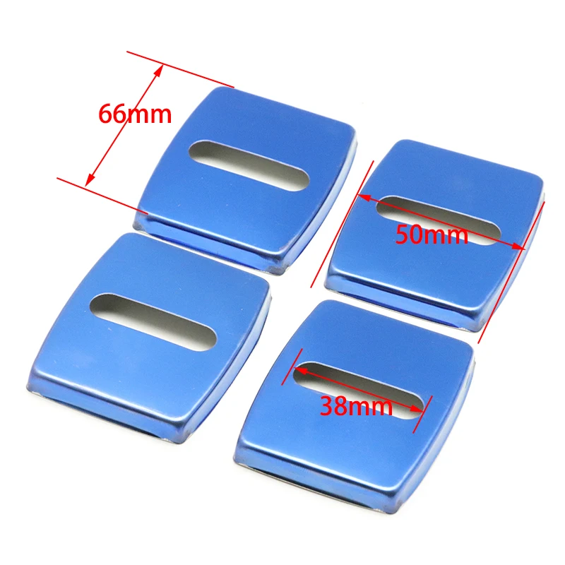 4 шт. авто чехол из нержавеющей стали дверной замок Пряжка Защитный для BMW 3 серии GT