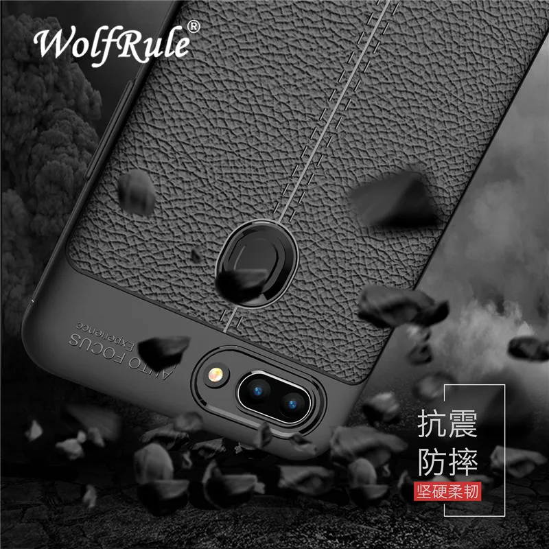 

WolfRule sFor Case OPPO R15 Cover Shockproof Luxury Leather TPU Case For OPPO R15 Phone Funda For OPPO R15 Capa 6.28"
