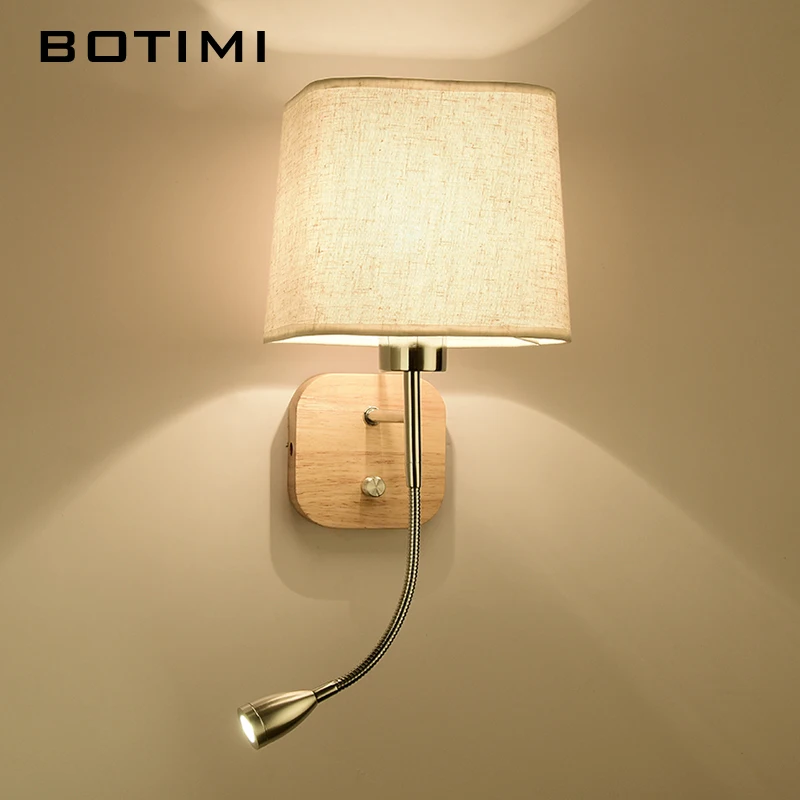 Настенный светильник BOTIMI E27 светодиодный для гостиной отеля прикроватного