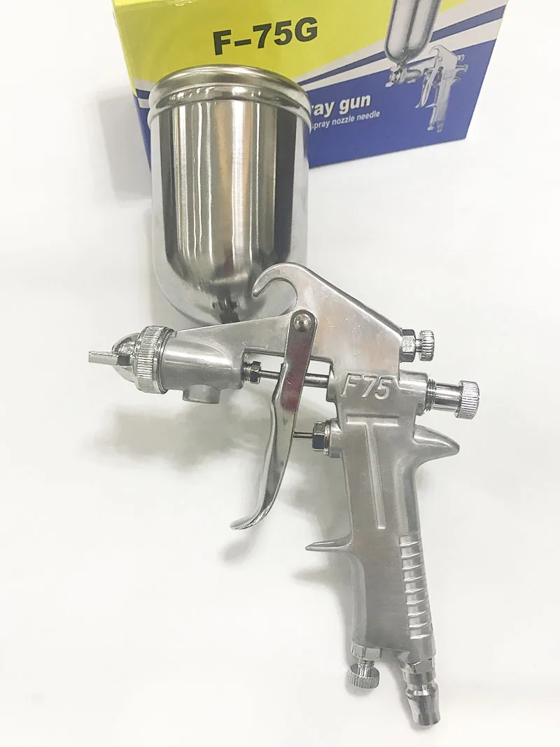 400 мл Хоппер пистолет распылитель Профессиональный Аэрограф Краскораспылитель
