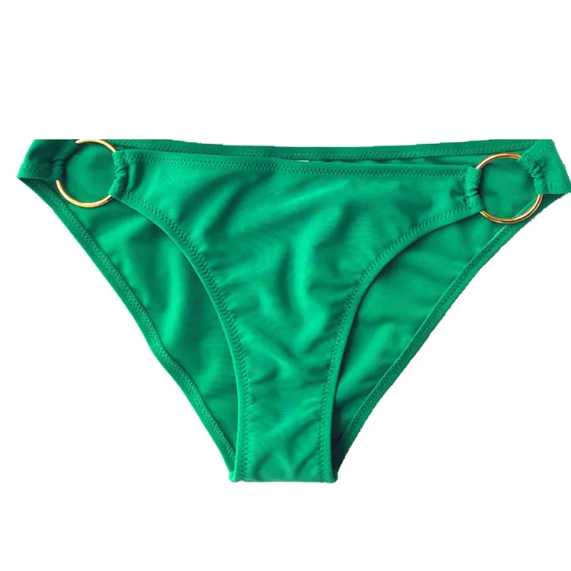 Green(Bottom) Новинка, летнее сексуальное бикини, женский купальник, Западный секретный пляжный купальник, пуш-ап, раздельный, из двух частей - Цвет: Green(Bottom)