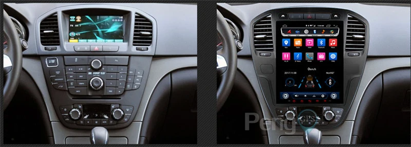 Android 7,1 Тесла вертикальный экран автомобиля gps навигация для Opel Insignia Vauxhall Holden/Buick Regal 2009-2013 1080 P мультимедиа