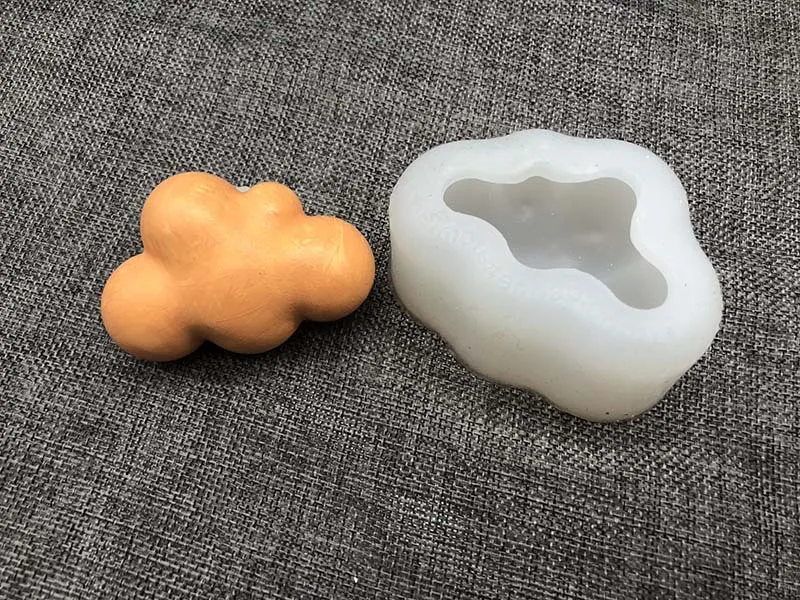 

Silicone Mold 3D Cloud DIY Epoxy Resin Silica Jewelry Making Pendant Cake Fondant Decoration Crafts Tools Handmade