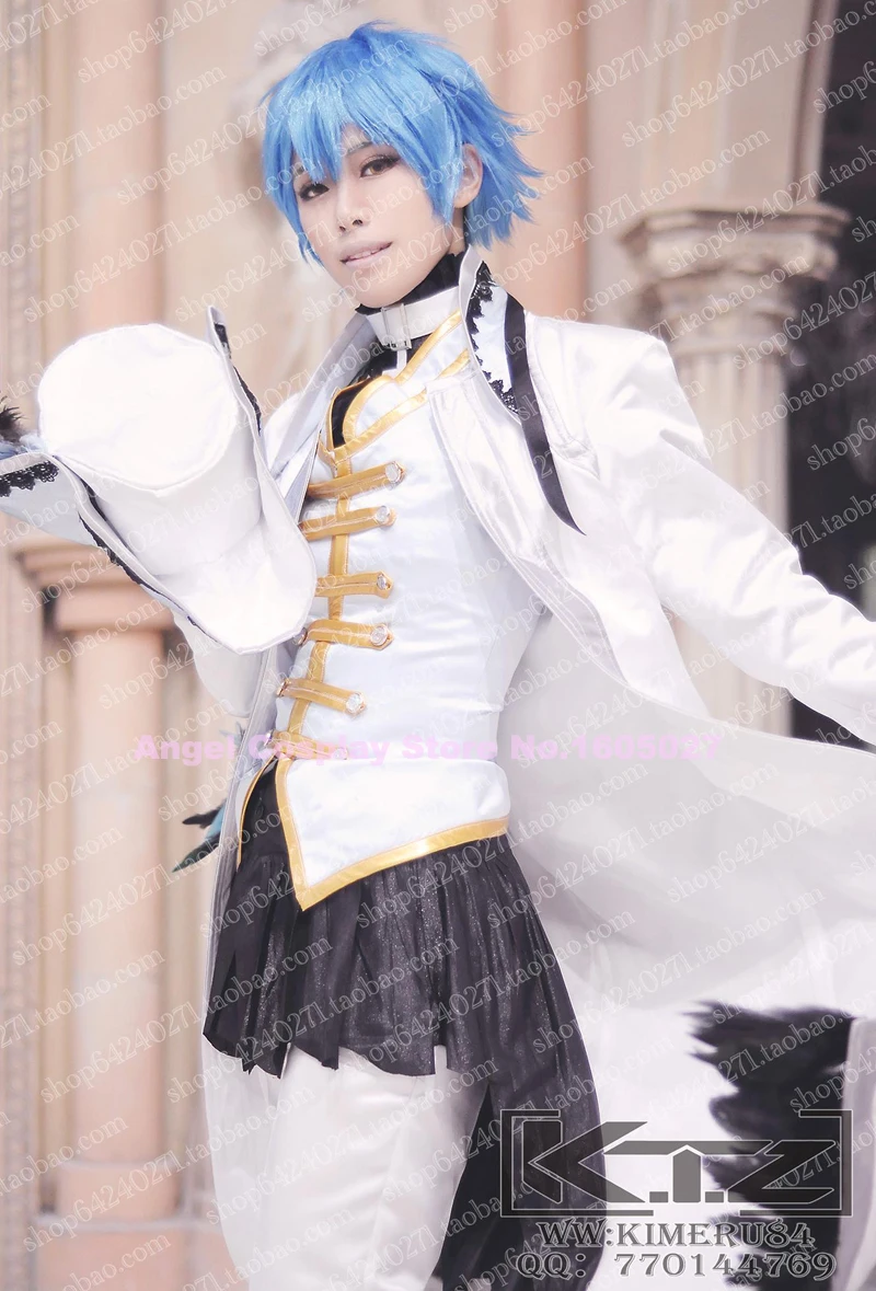 Аниме мультфильм DMMD Seragaki Aoba косплей костюм Виктория Стиль Костюм Хэллоуин наряд