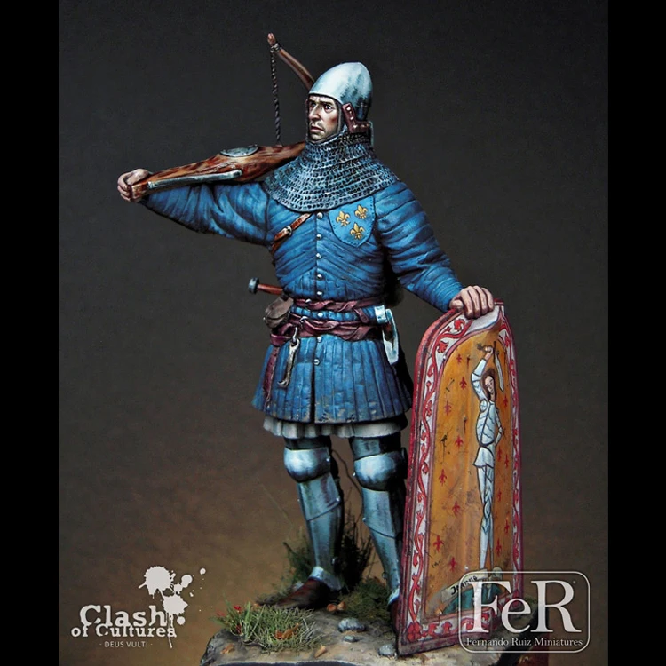 1/24 Resin Character Model Ancient War French Crossbow 75mm | Игрушки и хобби