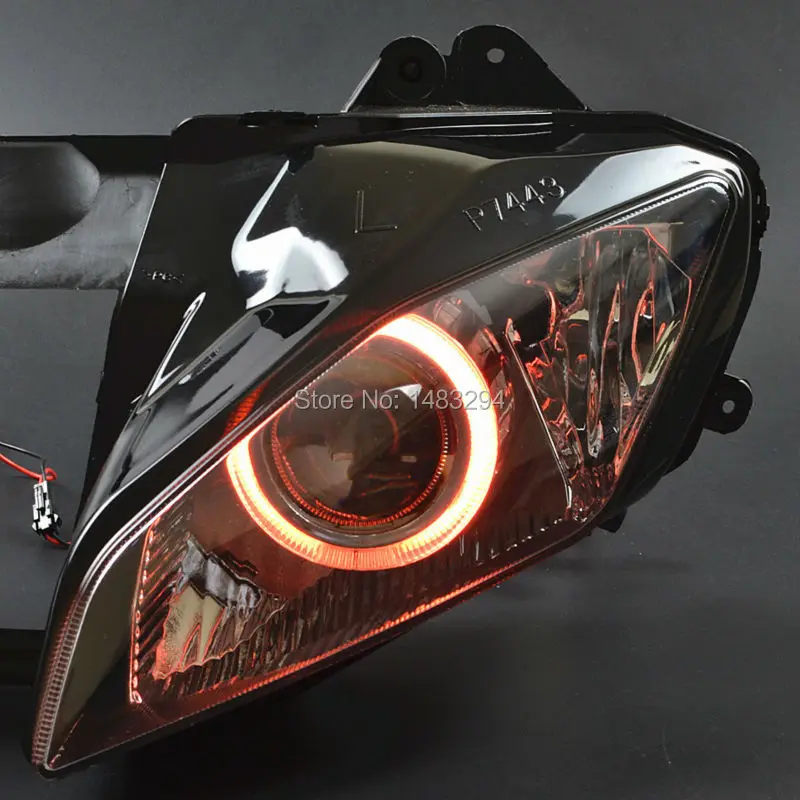 R6 08 15 Red Angel Custom проекторная фара HID в сборе подходит для Yamaha YZF 2008 2015|custom projector