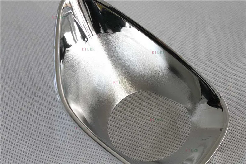 Матовая Серебристая передняя противотуманная фара Накладка подходит для Jeep Grand