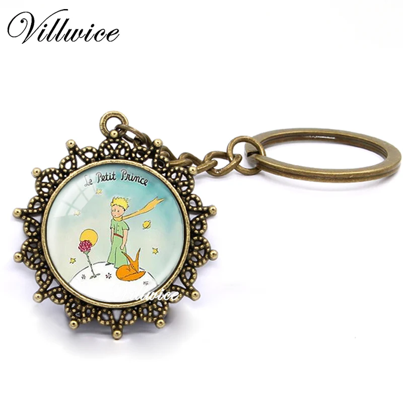 Новинка 2018 винтажный мультяшный фотобрелок Маленький принц и лиса брелки