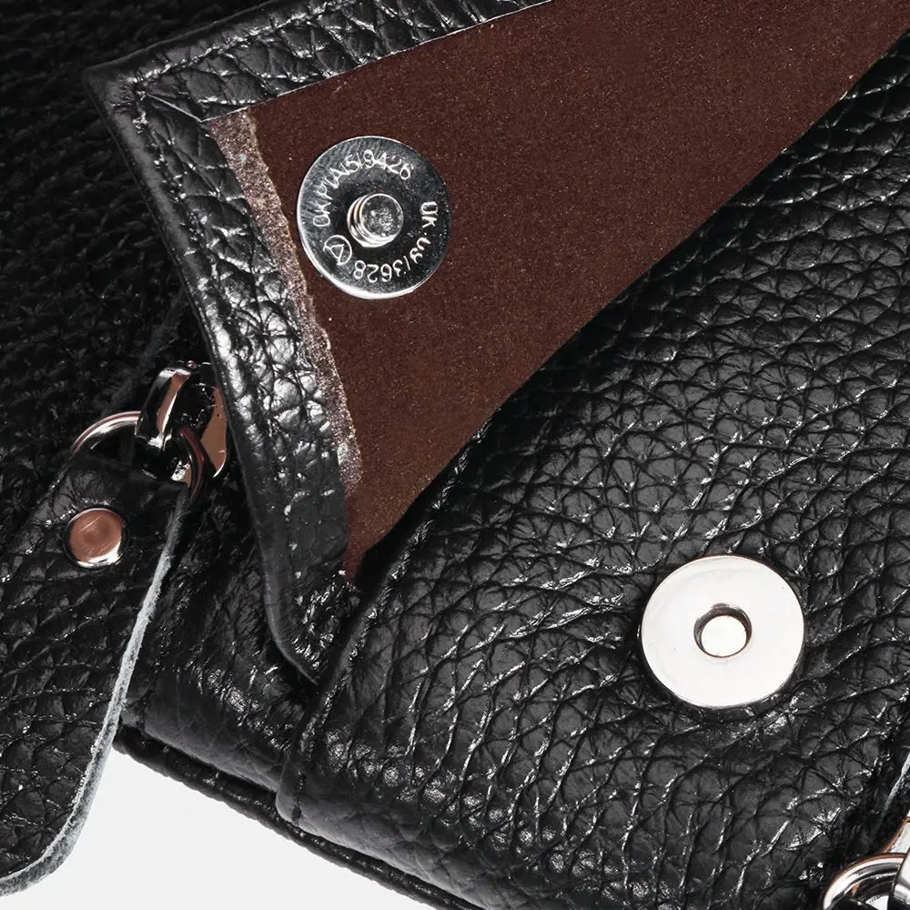 Брендовые мужские сумки мессенджеры GZCZ на плечо из натуральной кожи тонкие