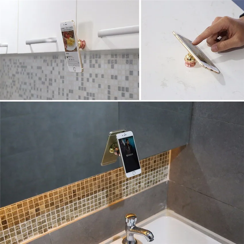 Универсальный магнитный держатель EasyAcc мини автомобильный 360 градусов поддержка