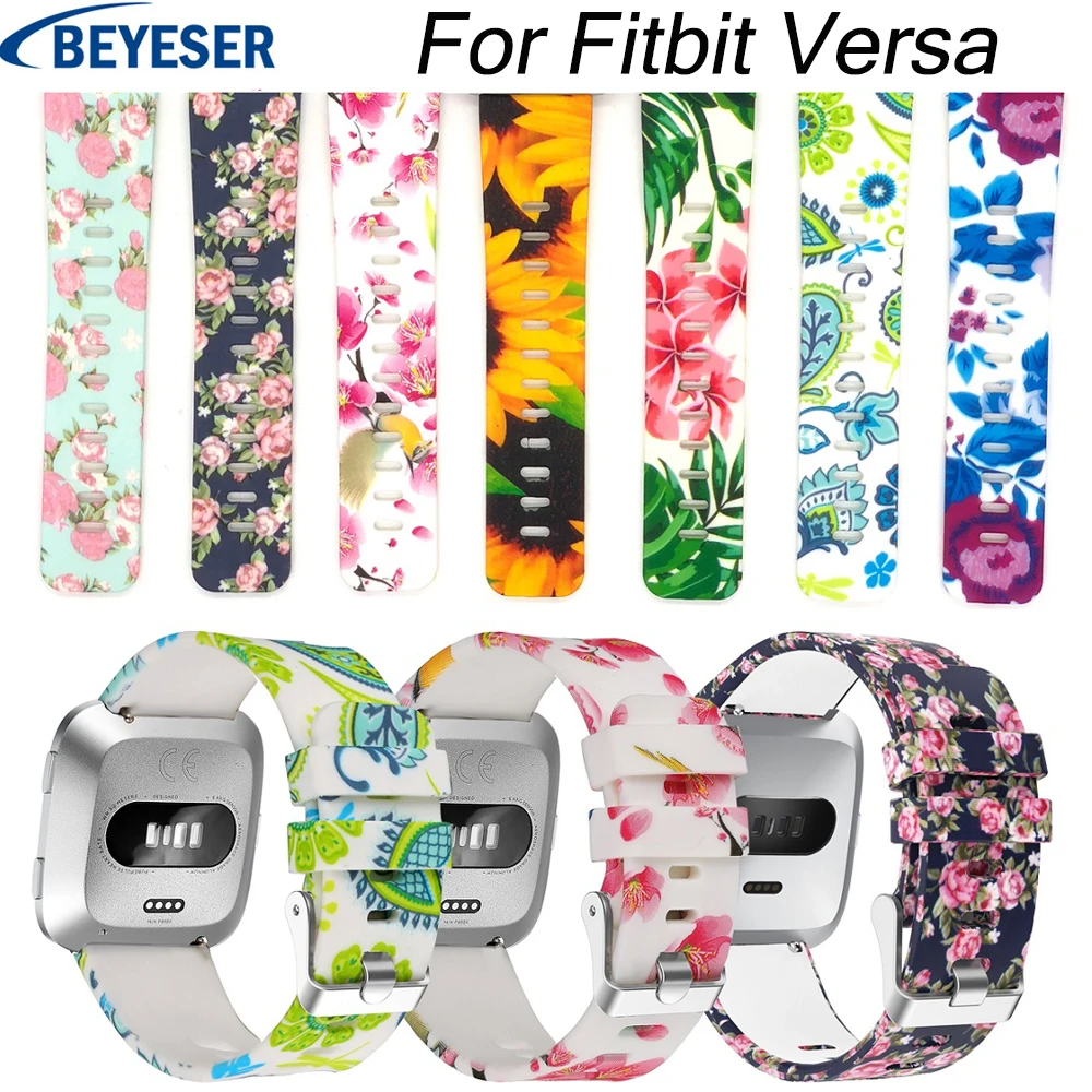 Ремешок для часов 22 5 мм Fitbit Versa спортивный умный Браслет ремешок мягкий