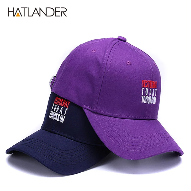 HATLANDER Модная молодежная хлопковая бейсболка для обувь девочек мальчиков письма
