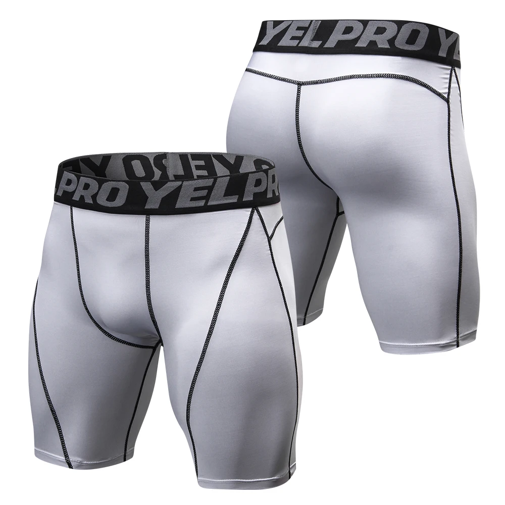 Мужские Компрессионные шорты для бега быстросохнущие спортивные активного