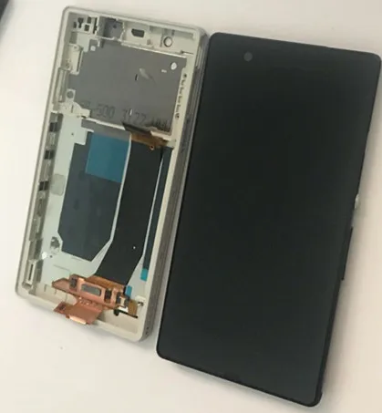ЖК дисплей для SONY Xperia Z сенсорный экран дигитайзер с рамкой задняя крышка LCD L36H C6603