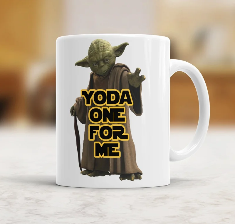 Yoda фигурка керамическая кофейная кружка милый Звездные войны кружка для молока на завтрак для детей подарок