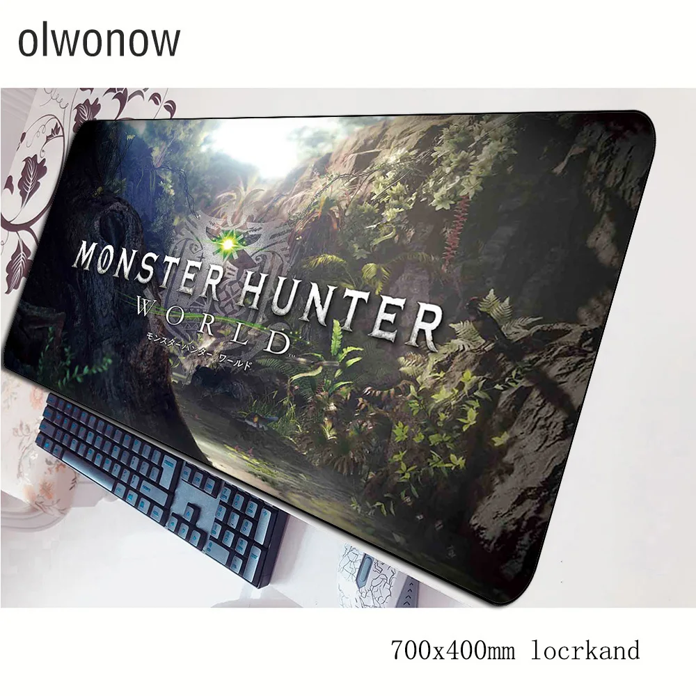 Коврик для мыши monster hunter 700x400x3 мм игровой коврик большой персонализированный