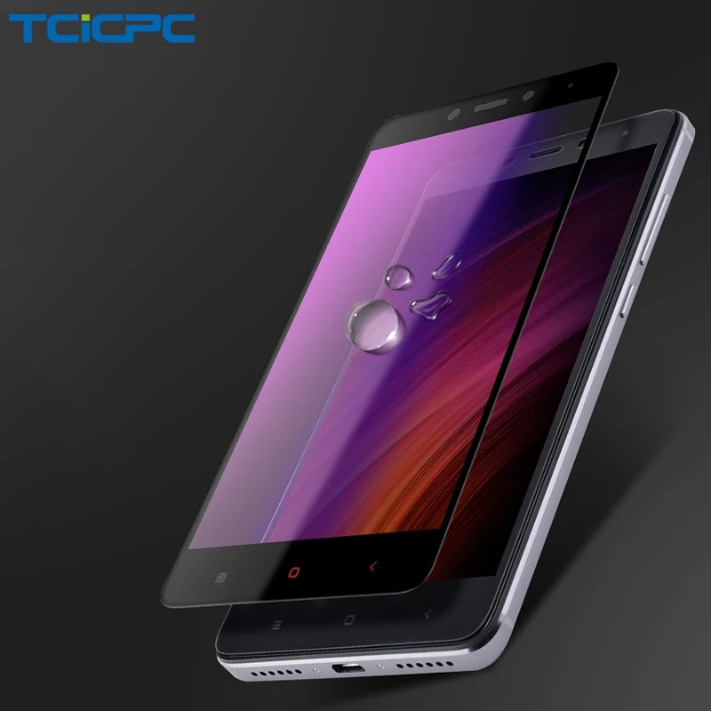TCICPC стекло для Xiaomi Redmi Note 4 4X закаленное полное покрытие 9H Защитное Защитная