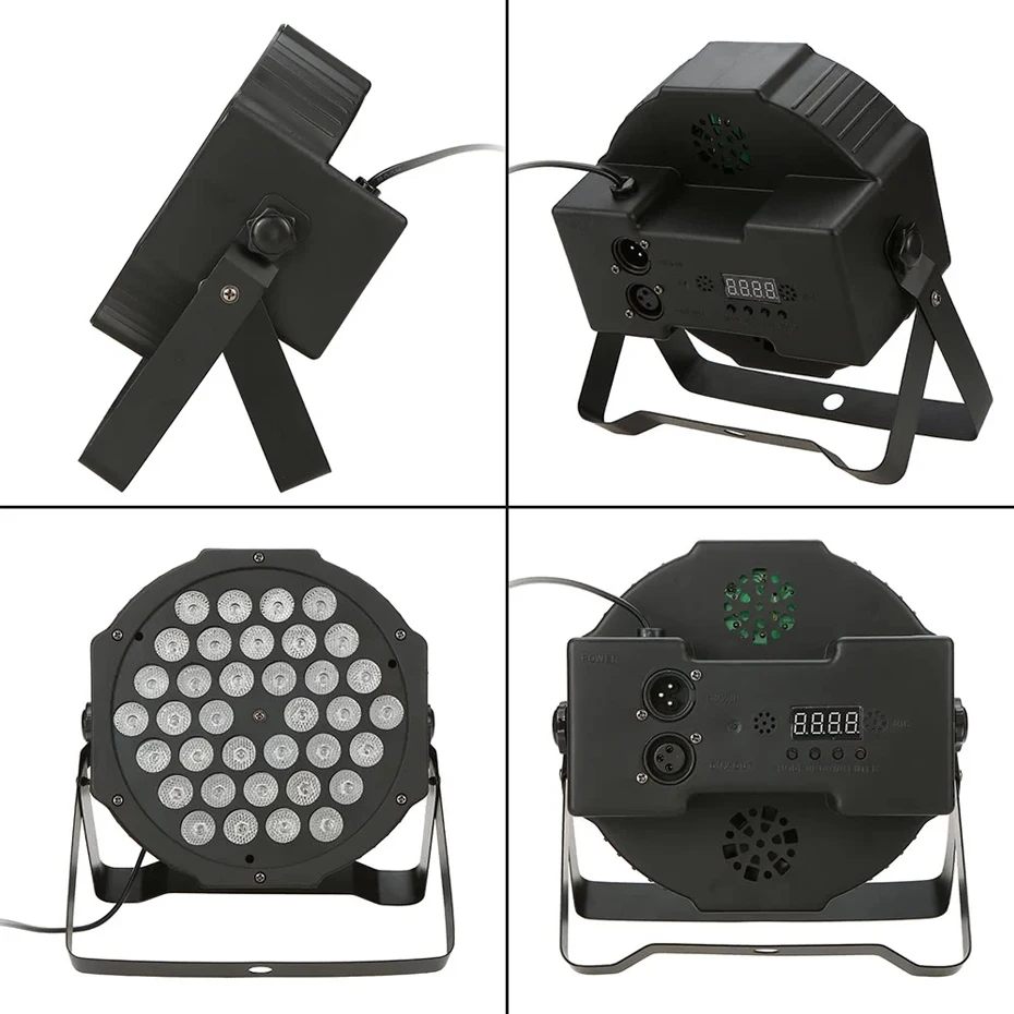 Инопланетянин 36 светодиодный RGBW DMX 512 сценический плоский Par светящийся эффект DJ Дискотека вечерние праздничные рождественские бар клуб Свадьба День Рождения Шоу огни