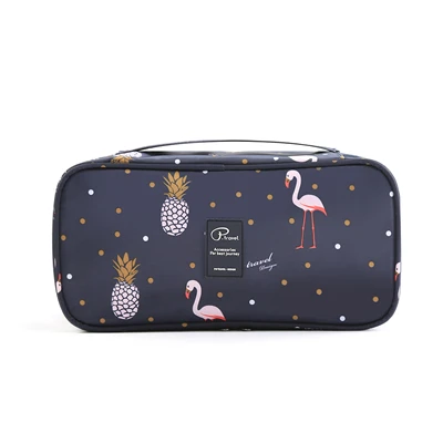 Black Bra Bag Женское водонепроницаемое нижнее белье дорожная сумка чехол для бюстгальтеров дорожная Упаковка Сумки для бюстгальтера куб для упаковки одежды сумка-носок органайзер для багажа Сумка - Цвет: Black Bra Bag