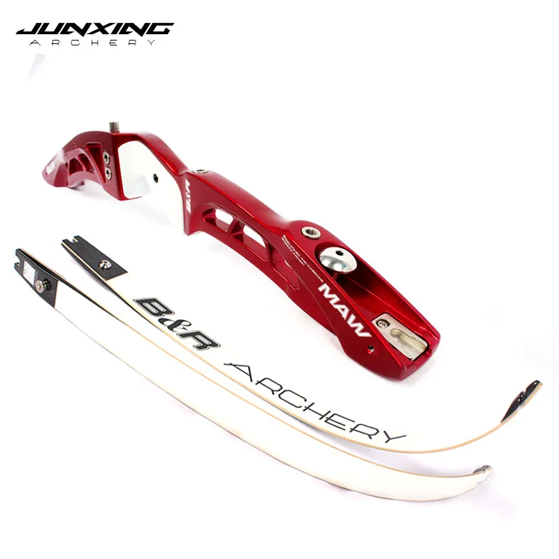 

F165 4 Color Recurve Bow 18-32 Lbs Aluminum Alloy Handle and Maple Limbs for Archery Outdoor Hunting Shooting
