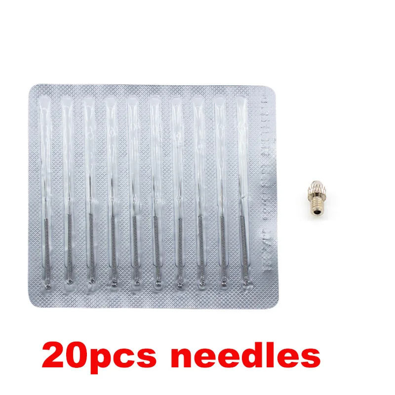 MEETCARE Лазерный Аппарат для удаления веснушек кожи моль пятновыводитель темных загрязнений лицо бородавок бирка тела невус Татуировка Грануляция удаление ручка красота - Цвет: 20 PCS  needles
