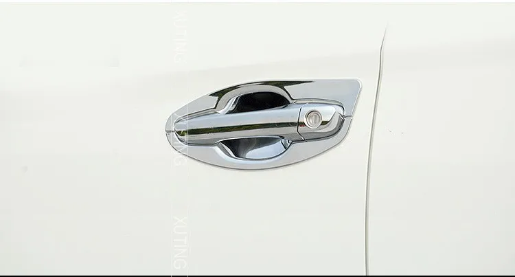 Vtear для hyundai Creta IX25, хендай крета аксессуары, автомобильная дверная ручка, дверная чаша, защитная крышка, отделка, хромированное переоборудование экстерьера, стильный ，автотовары