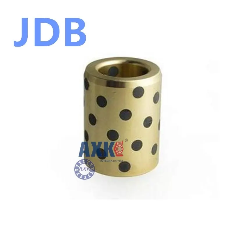 Бесмасляная пропитанная графитом латунная втулка прямого медного типа JDB 253325