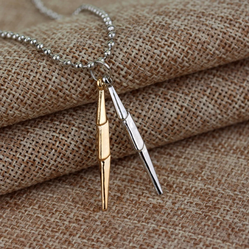 Цепочка из сплава с подвеской в виде молнии|movie jewelry|necklace charmjewelry jewelry |