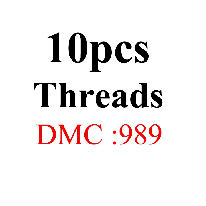 1.2m10pcs-DMC989 Золотое панно, DMC962-3022 Multcolor 10 шт/партия 1,2 м длина нить крестиком Хлопок Шитье, моток пряжи вышивка нить наборы - Цвет: 1.2m10pcs-DMC989