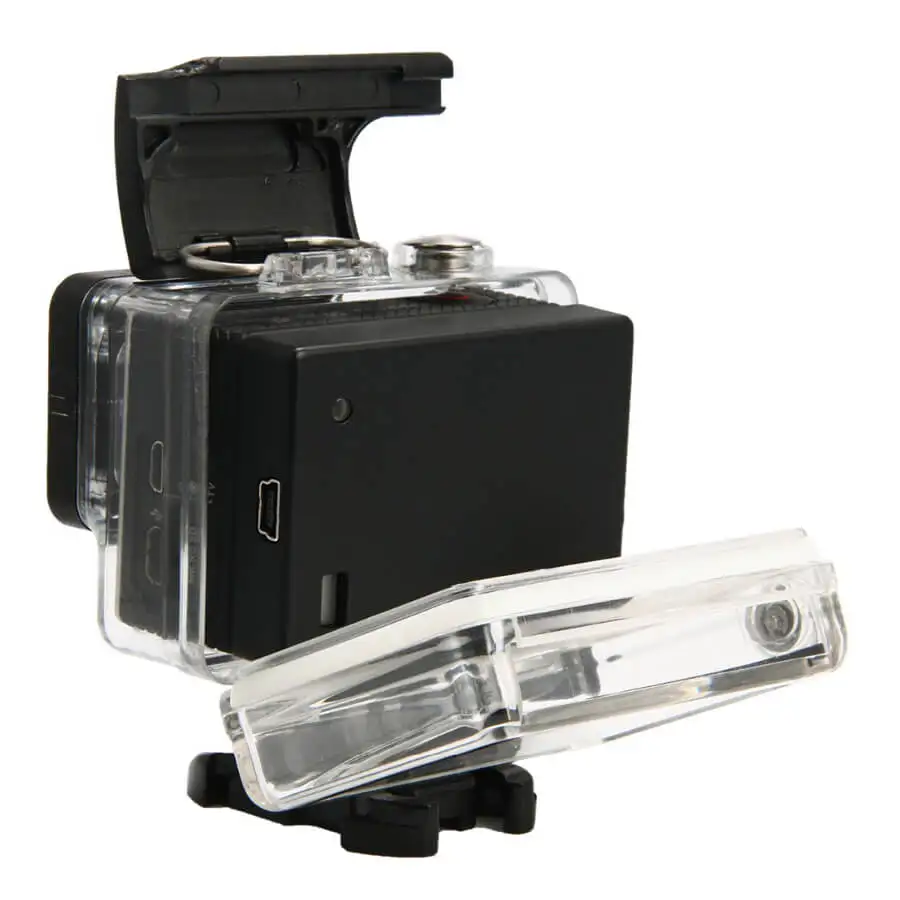 Расширенная задняя крышка для GoPro Hero 3 +/4 Корпус чехол Bacpac батарея/ЖК версия Gopro 4