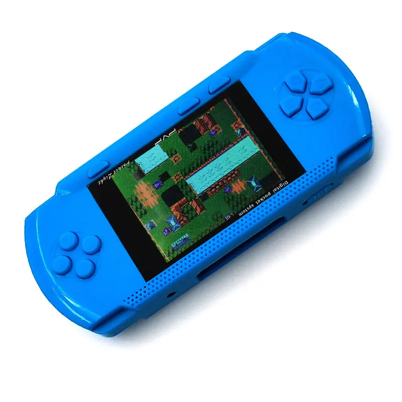 Портативная игровая консоль YLW frog со встроенной 132 классической игровой консолью для детей с экраном 2,8 дюйма - Цвет: Light blue