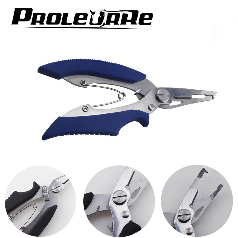 1 шт. Нержавеющая сталь рыболовные плоскогубцы крючки для снятия снасти