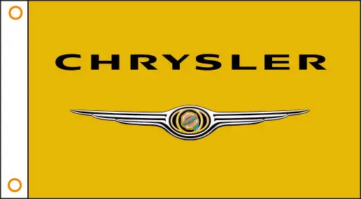 Флаг автомобиля на заказ флаг CHRYYSLER баннер 3x5 футов 100% полиэстер 01 | Дом и сад