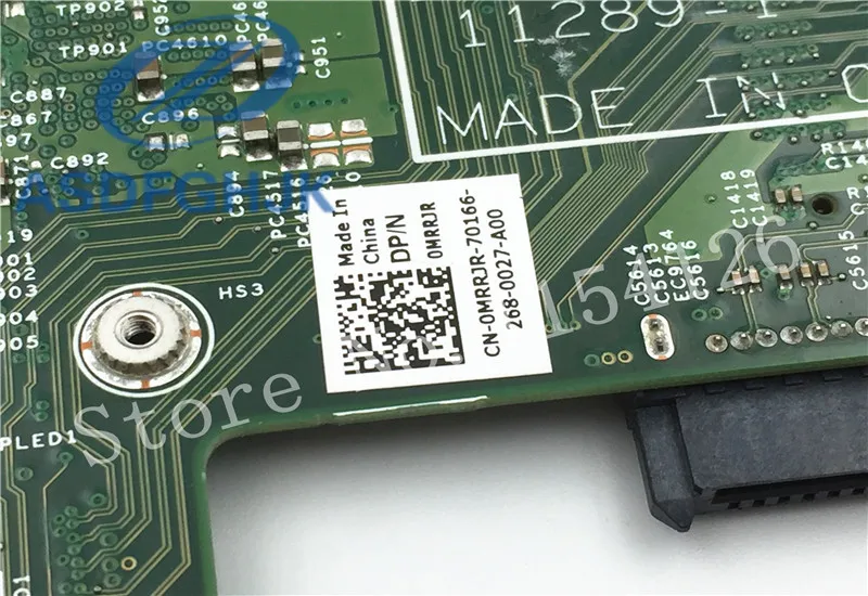 Материнская плата для ноутбука Dell Inspiron 14z 5423 материнская MRRJR 0MRRJR cn SR0N8 i5 3317U DDR3