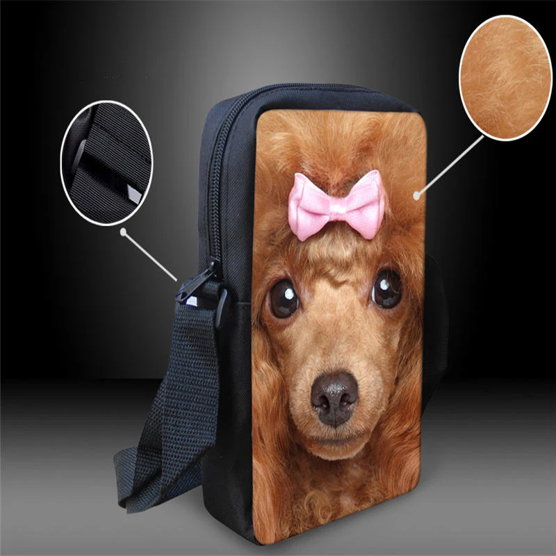 Сумки мессенджеры для девочек с рисунком дельфина из мультфильма Детские