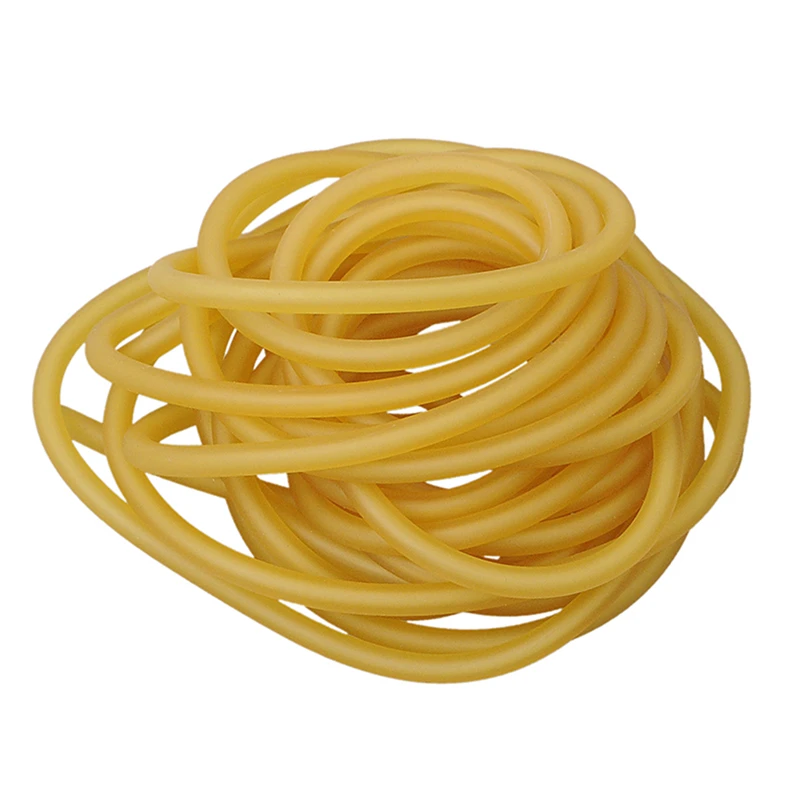 Натуральный Латекс рогатки резиновая трубка 1 м для наружной Охота стрельба