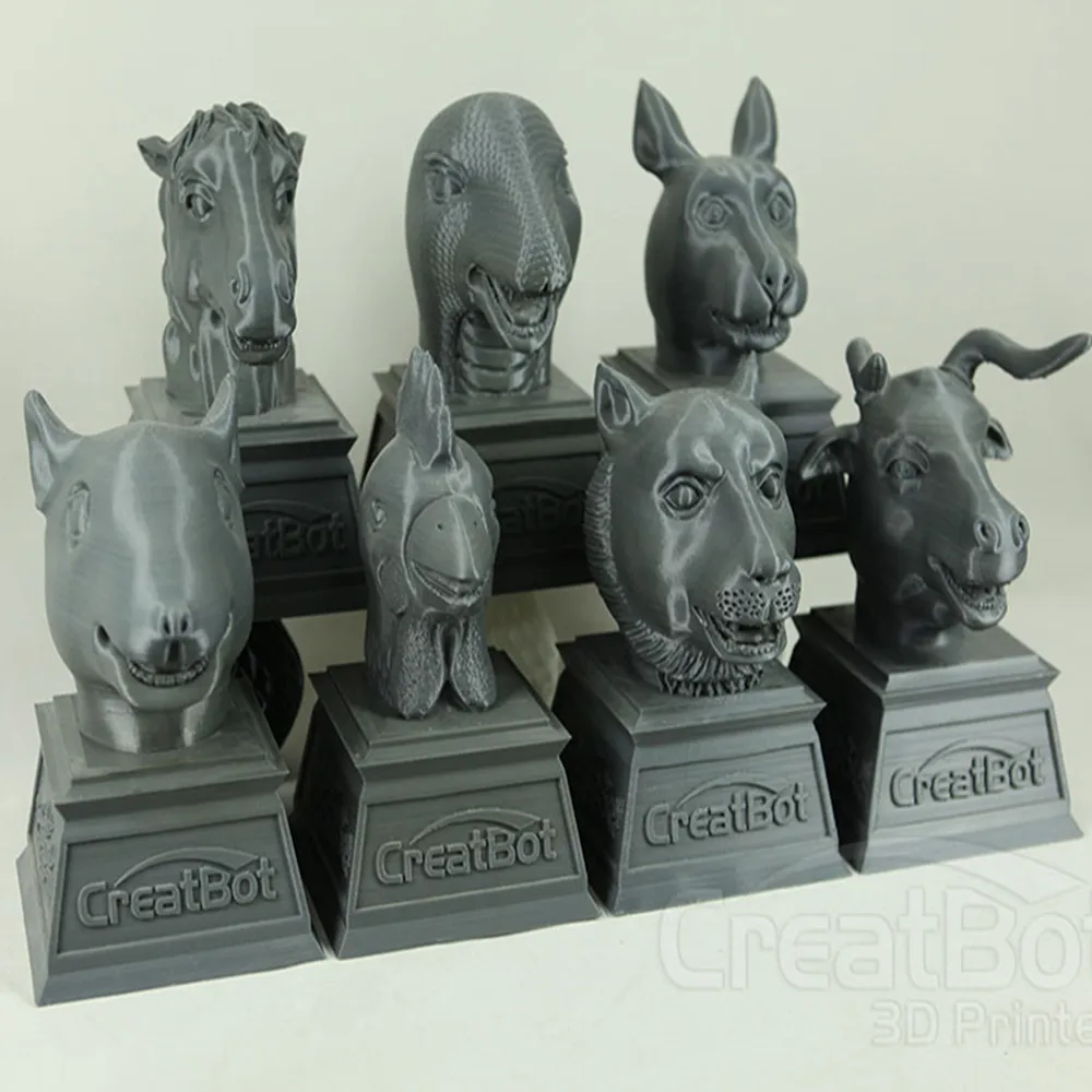 CreatBot служба 3d-печати сделай сам Широкоформатная нить 600*600*600 мм для области печати