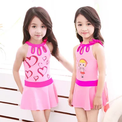 Бикини 2019 купальник для маленьких девочек пляжный костюм Детский комплект